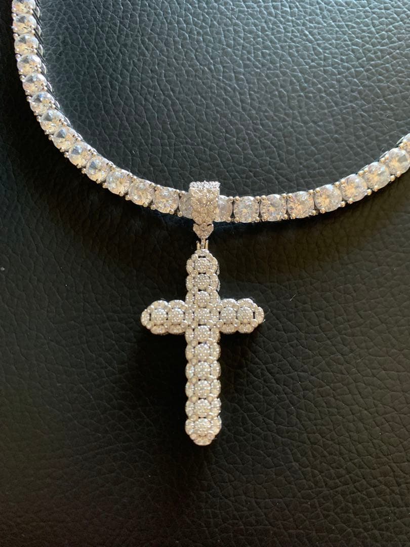 avalanche テニスチェーン 50センチ ➕ ペンダント ネックレス - メルカリ