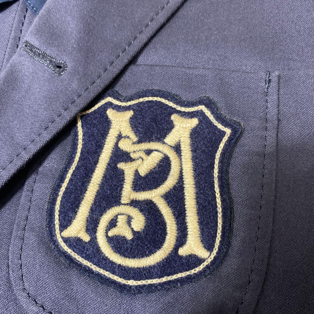 MADISON BLUE 金ボタン 紺ブレ ロゴワッペン ブレザー - メルカリ