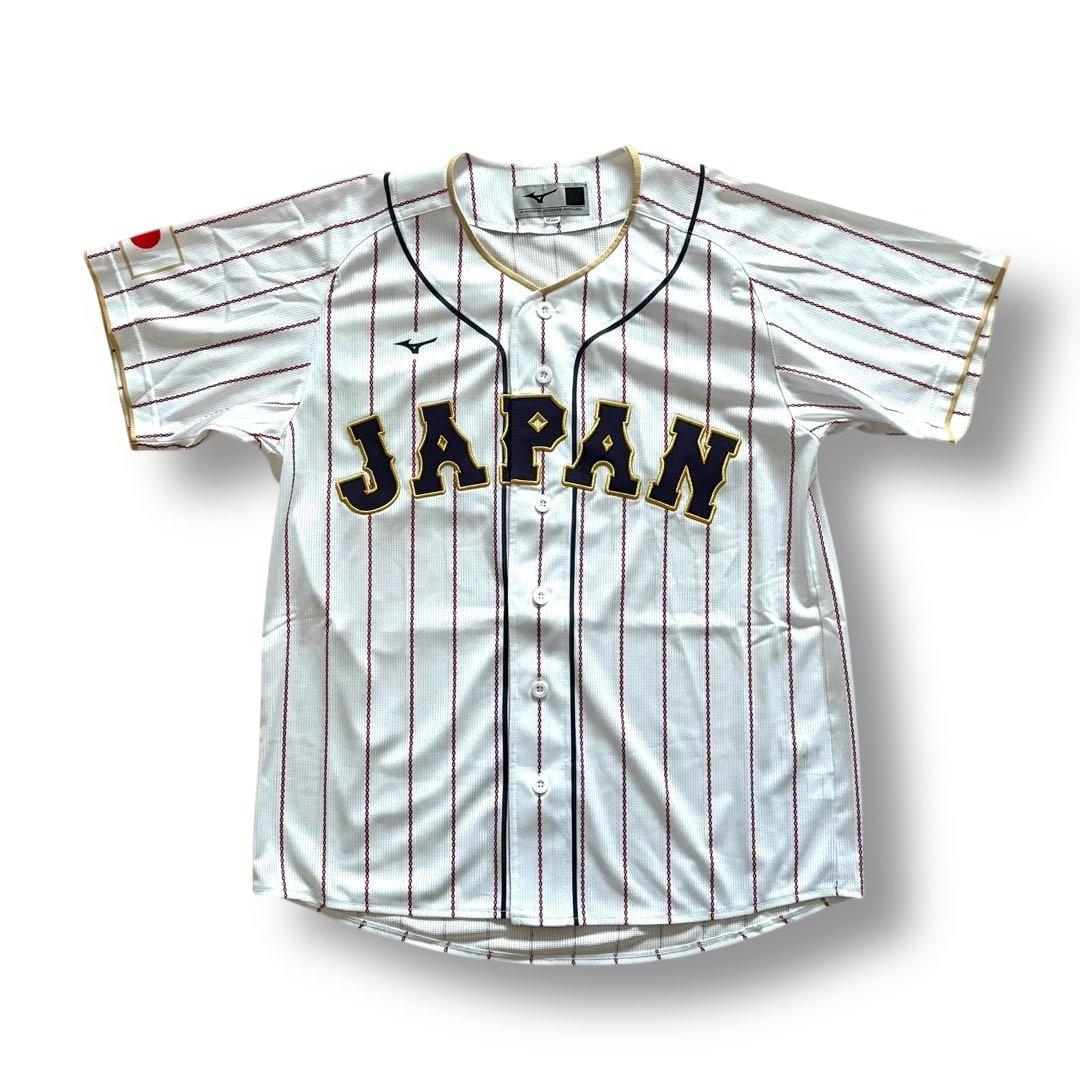 MIZUNO WBC 2023 侍ジャパン ユニフォーム ホワイト Mサイズ MIZUNO（ミズノ） ミズノ公式 侍ジャパン 選手レプリカユニフォーム