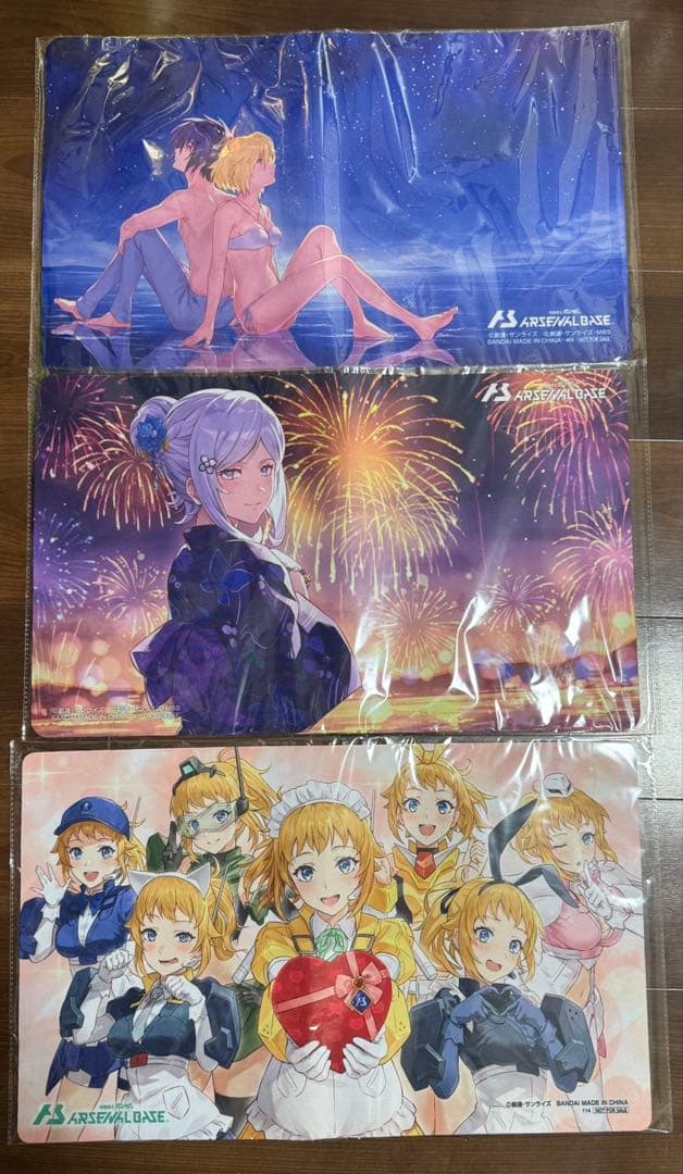 アーセナルベース　ラバーマット　セット売り 機動戦士ガンダム アーセナルベース 3rd Anniversary Set − NEWS