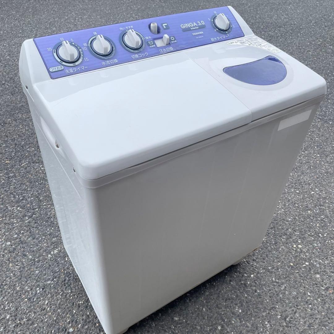 二層式洗濯機/TOSHIBA/東芝】 VH-30S(H) GINGA3.0 - メルカリ
