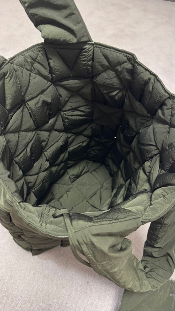 ボッテガヴェネタ ザ パデッドトート カーキ - メルカリ