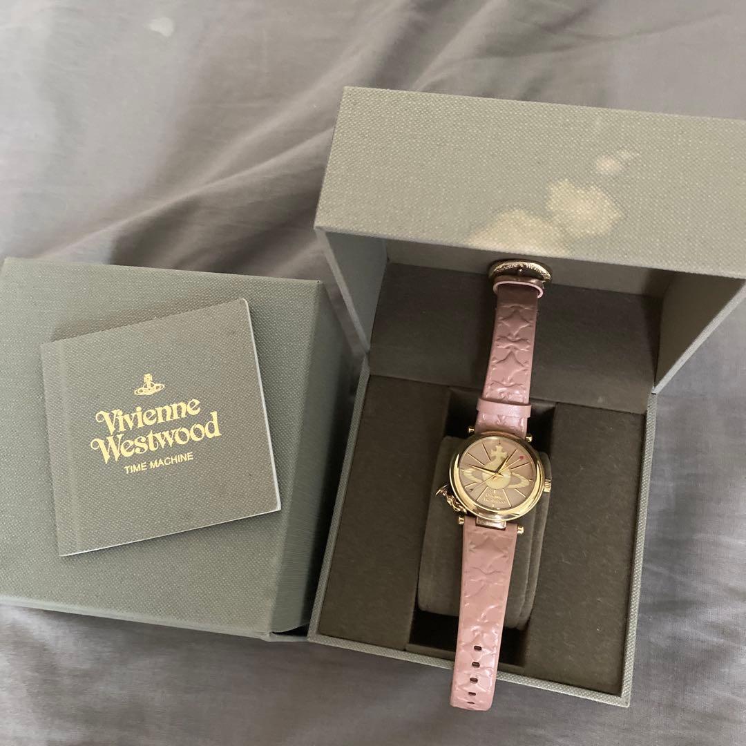 y*s様 Vivienne Westwood TIME MACHINE 時計 Vivienne Westwood Lady Sydenham Gold & Pink Watch