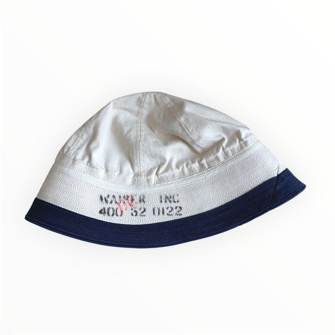 WAIPER.inc 米軍 U.S.NAVY セーラーハット VINTAGE L