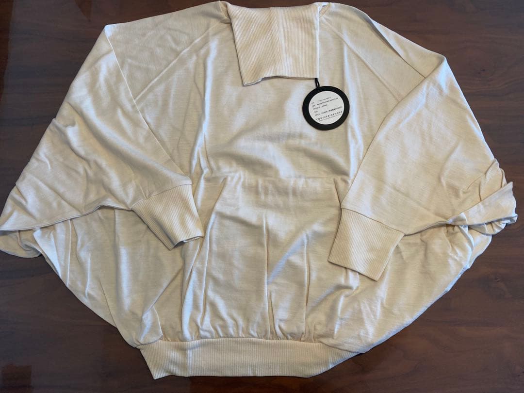 コグザビッグスモーク MATILDA POLLONECKABANICOS TOP MATILDA POLLO NECK ABANICOS TOP, ポロネックトップス, 日本製