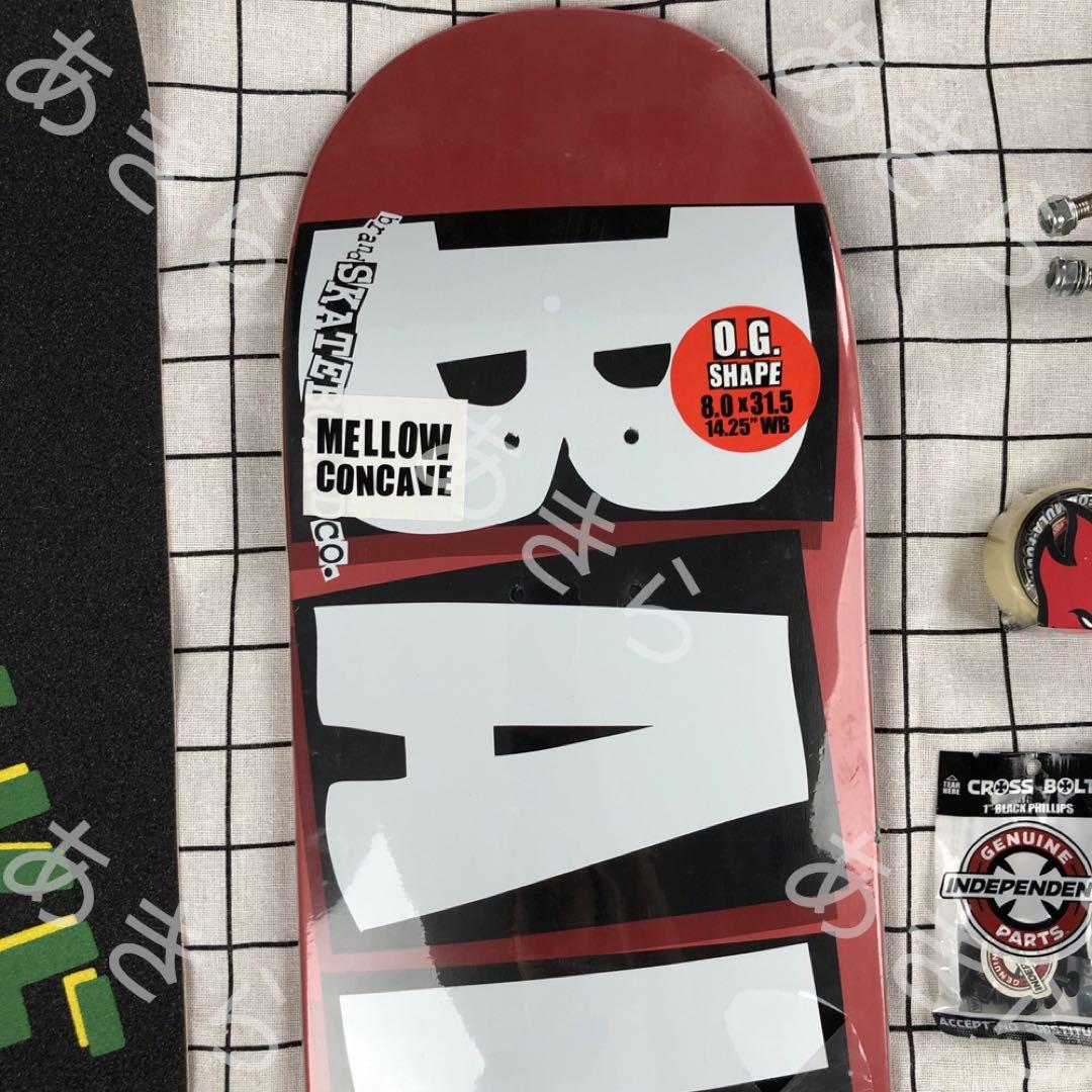 スケボー デッキデッキ 8.0 セット BAKERBAKER スケボー デッキデッキ