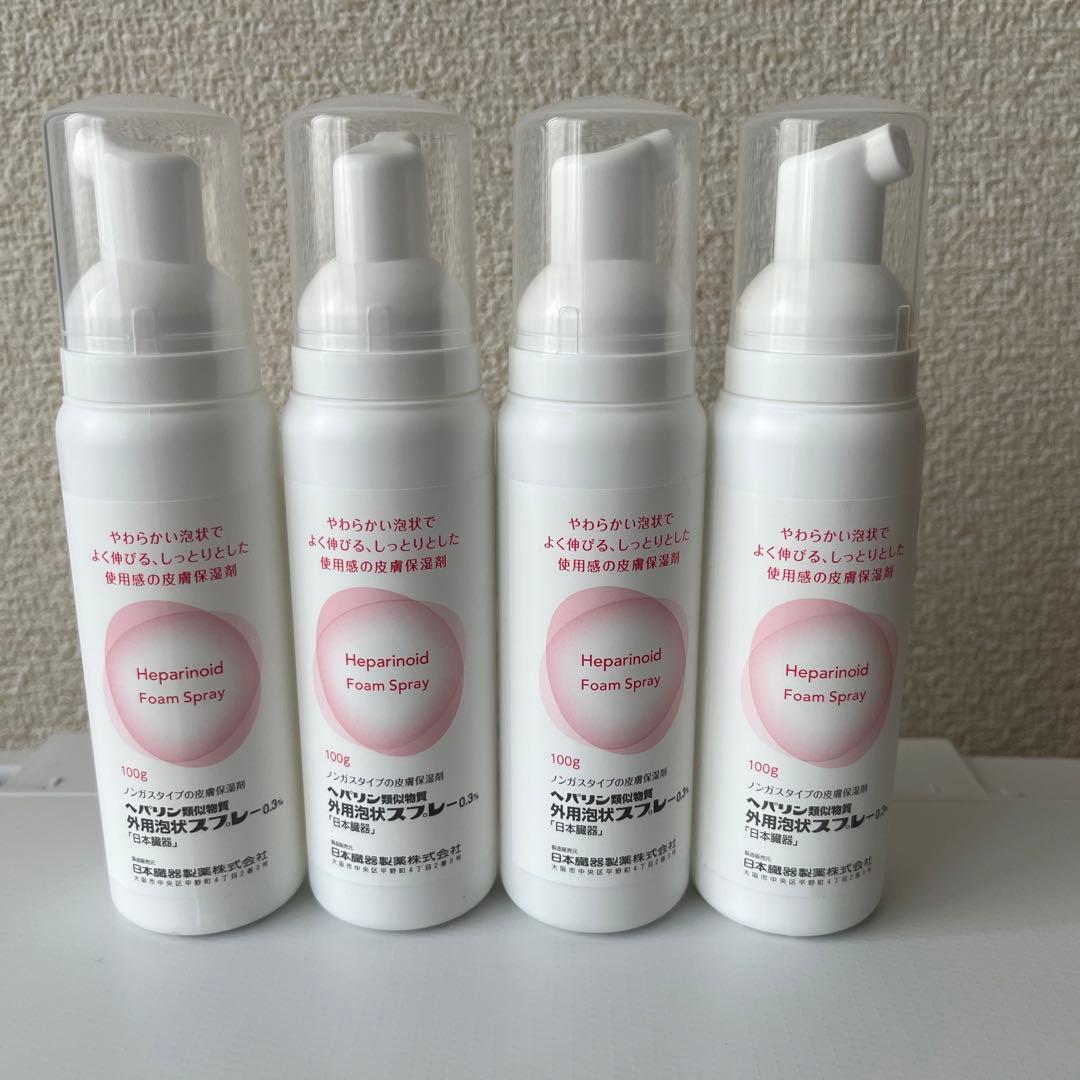 へパリン泡状スプレー 100g 4本セット ヘパリン類似物質外用泡状スプレー 2本セット｜Yahoo!フリマ（旧PayPay