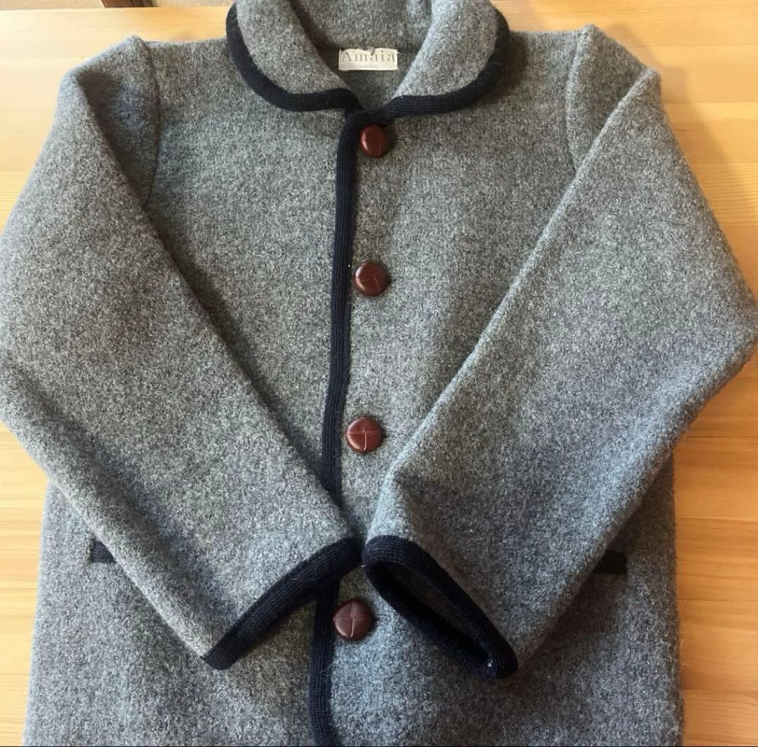 【美品】アマイアキッズ ウールジャケット Amaia Kids - Redwink Jacket - Ivory アマイアキッズ - ウール