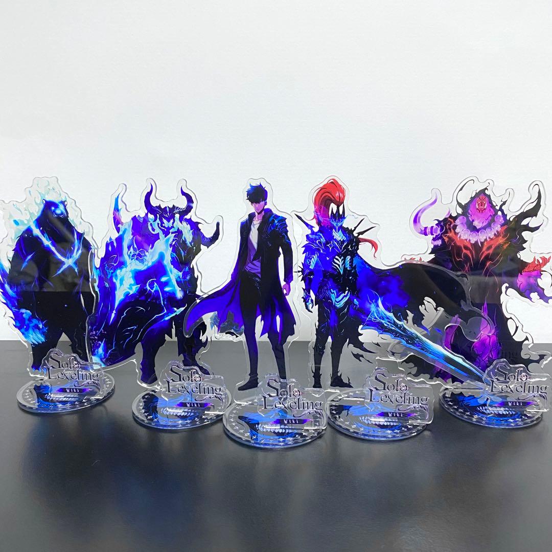 R*u様 俺だけレベルアップな件　アクリルスタンド　セット　水篠旬　イグリット グッズ-スタンドポップ】俺だけレベルアップな件 アクリルスタンド 1