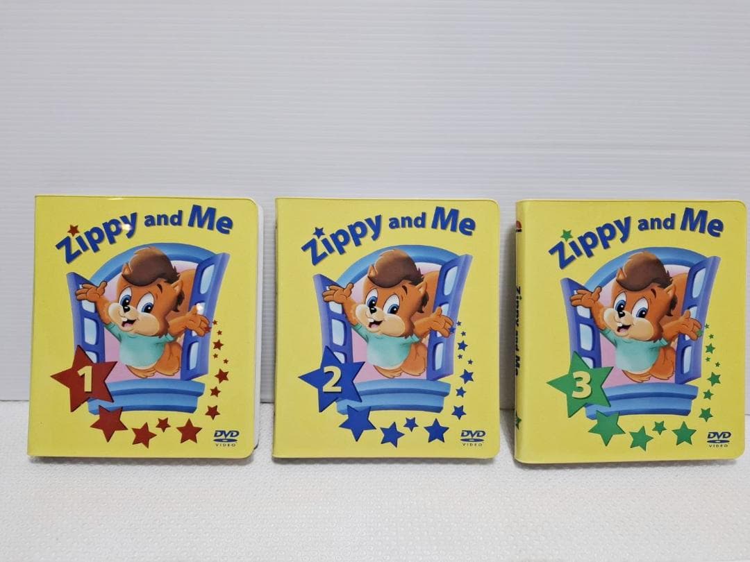 こりっす  DWE Zippy and Me 美品 DVD3枚 CD3枚