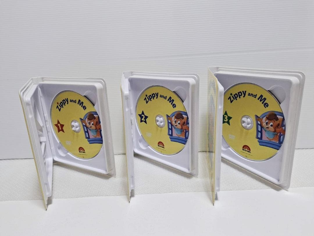 こりっす  DWE Zippy and Me 美品 DVD3枚 CD3枚