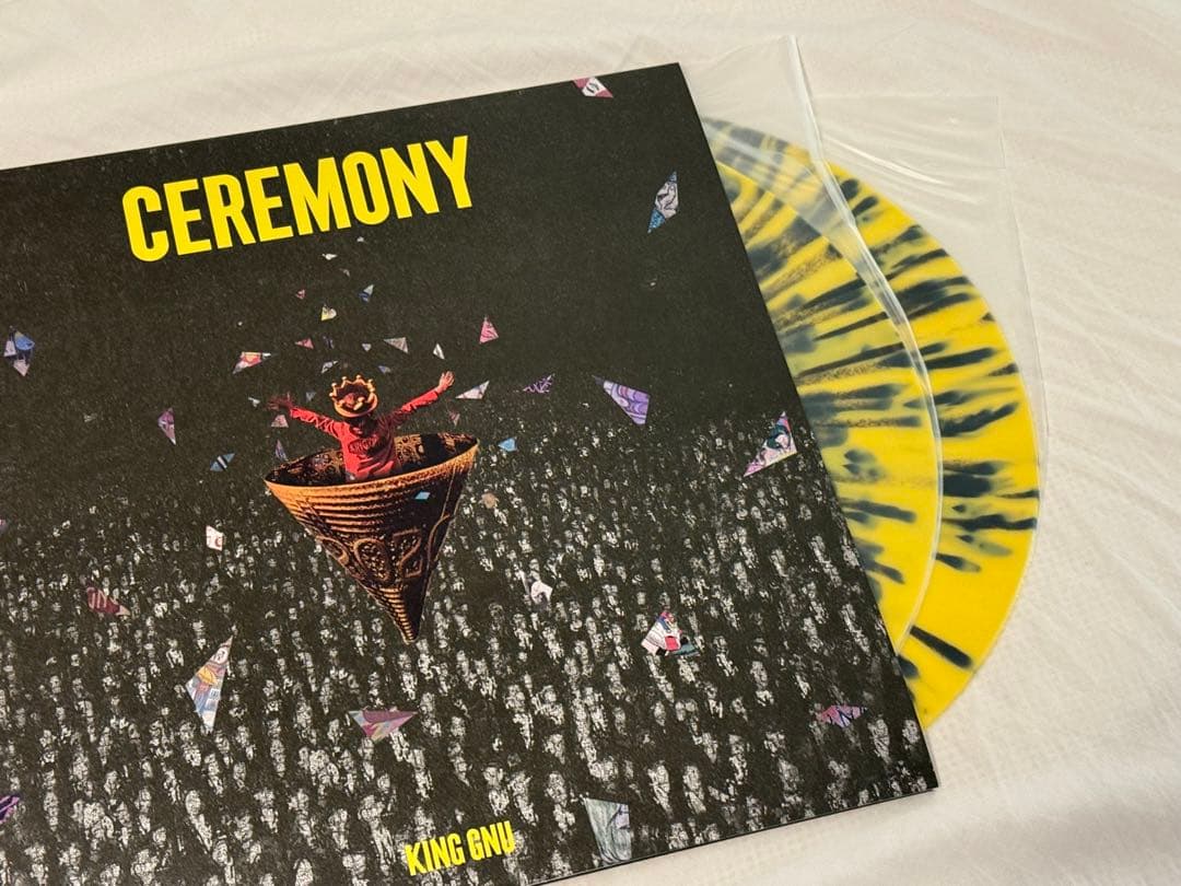 King Gnu 「CEREMONY」完全生産限定盤 LP レコード 新品 - メルカリ
