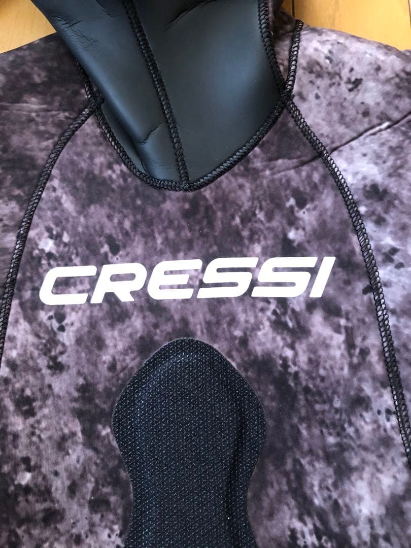CRESSI フルスーツ 5mmグレー迷彩 Cressi Comfort 5 mm Wetsuit Man