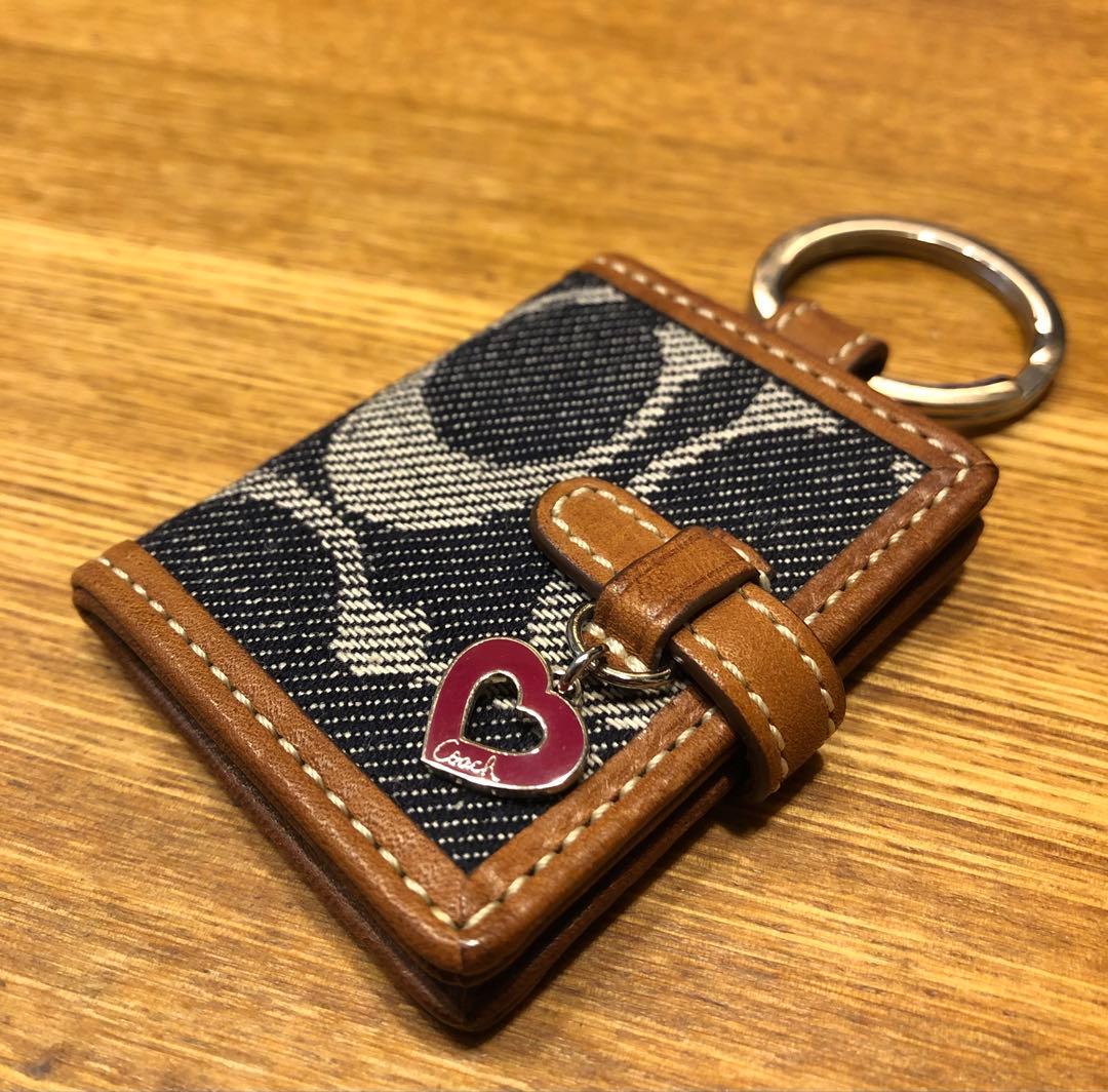 COACH コーチ ミニ手帳型 フォトキーホルダー リング 2026年最新】コーチ キーホルダー 手帳の人気アイテム - メルカリ