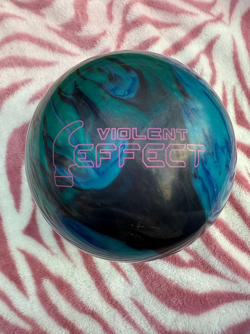 HAMMER VIOLENT EFFECT 15ポンド Hammer Bowling Hammer Effect Bowling Ball, Maroon/Blue/Black