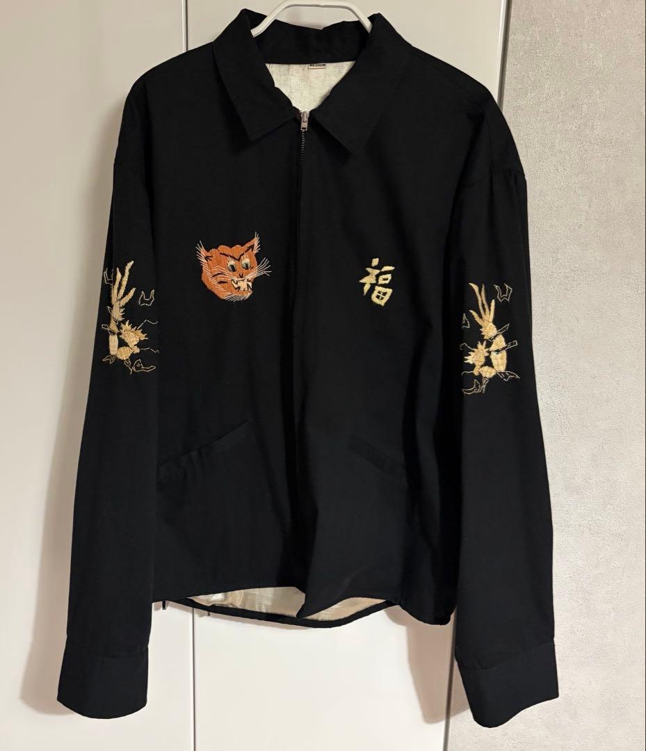 ベトジャン　ブラック　Mサイズ テーラー東洋 TAILOR東洋 ベトジャン TT15798 Mid 1960s Style Satin
