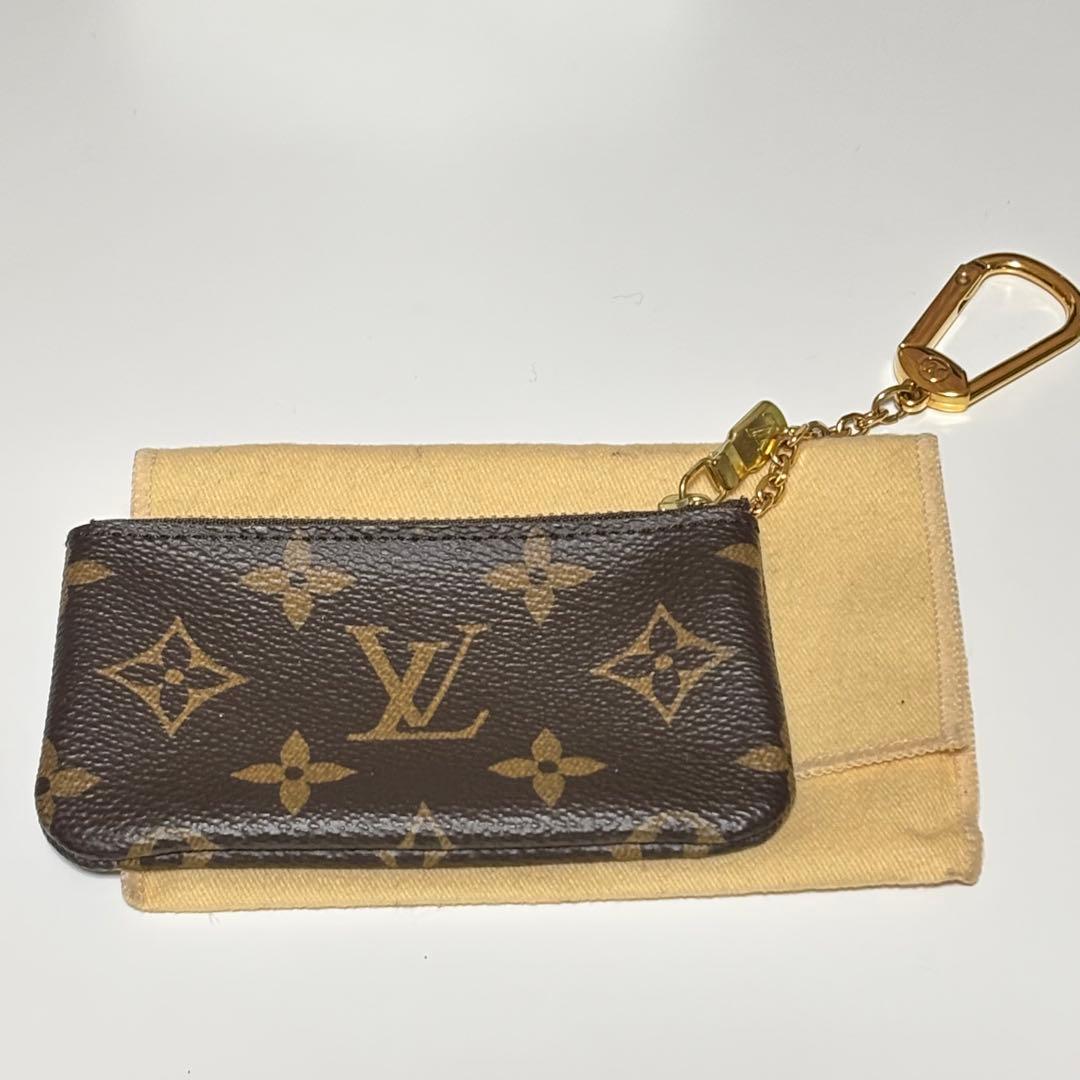 【美品】ルイヴィトン モノグラム ポシェットクレ ケース M62650 ルイヴィトン コインケース モノグラム ポシェット・クレ M62650 LOUIS