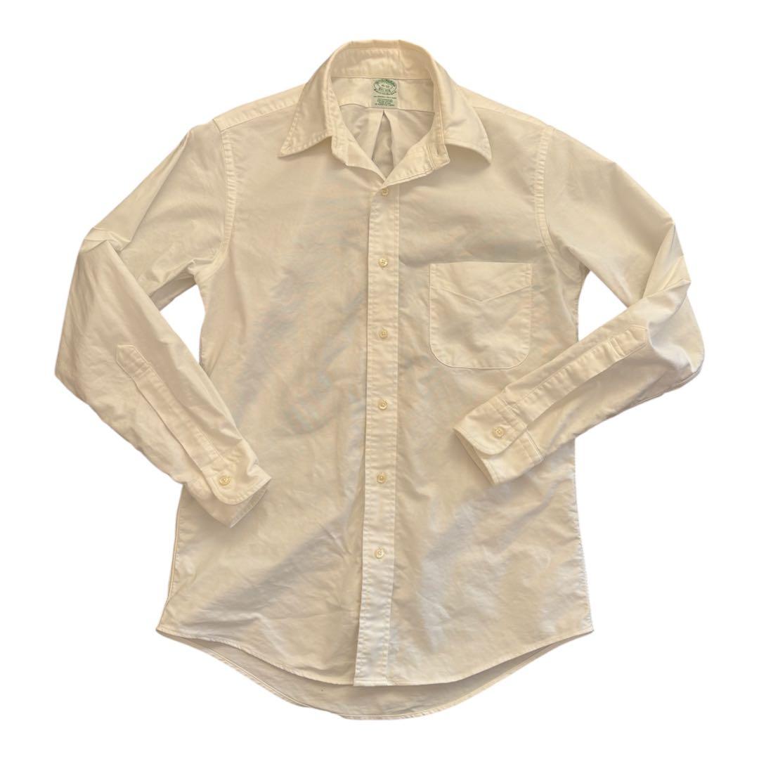 USA製 Brooks Brothers ブルックスブラザーズ　ＢＤシャツ アメトラ通が待ちに待った、ブルックス ブラザーズ伝説の“6つボタン”が