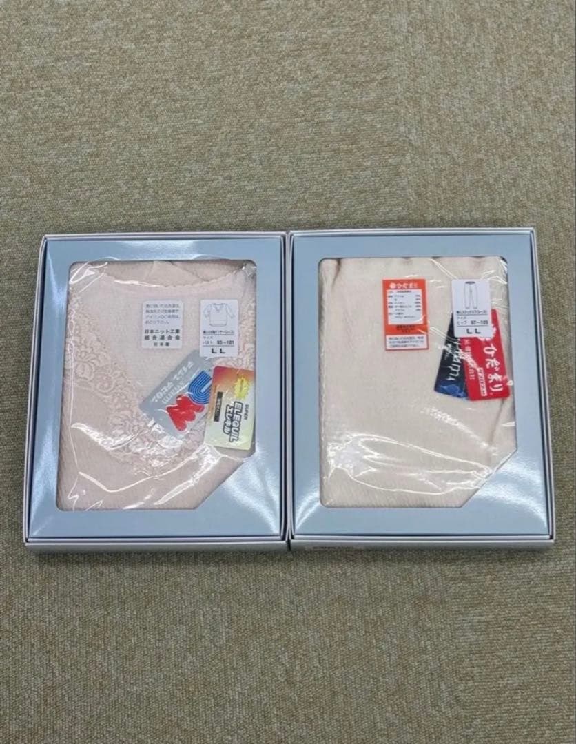 婦人LL☆送料無料☆ひだまり肌着婦人 LLサイズ上下セット【ラビセーヌ】 ひだまり本舗本店｜ラビセーヌ 婦人8分袖インナー詳細