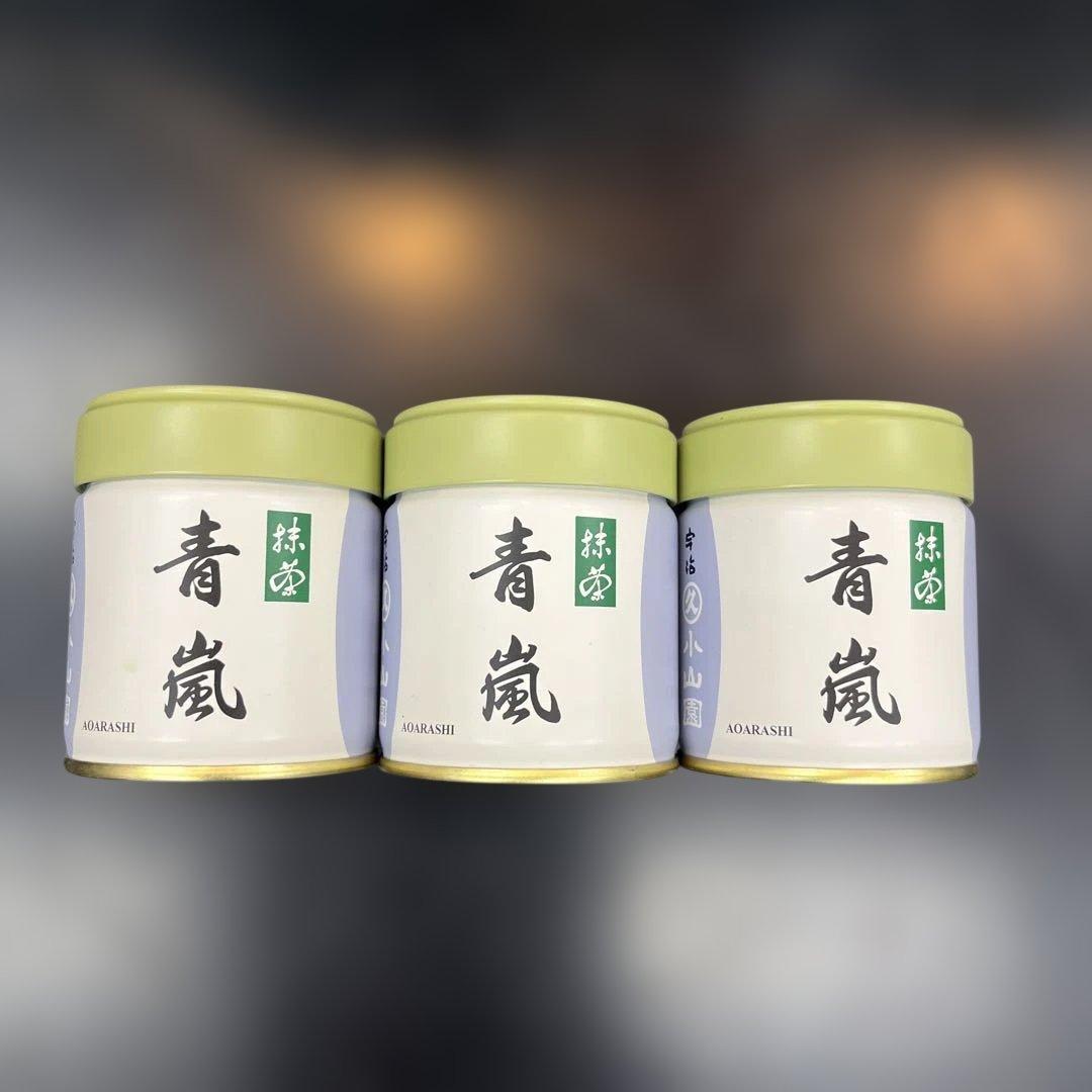 丸久小山園　青嵐 抹茶 3缶セット 楽天市場】丸久小山園 抹茶 MATCHA powdered green tea青嵐(あおあらし