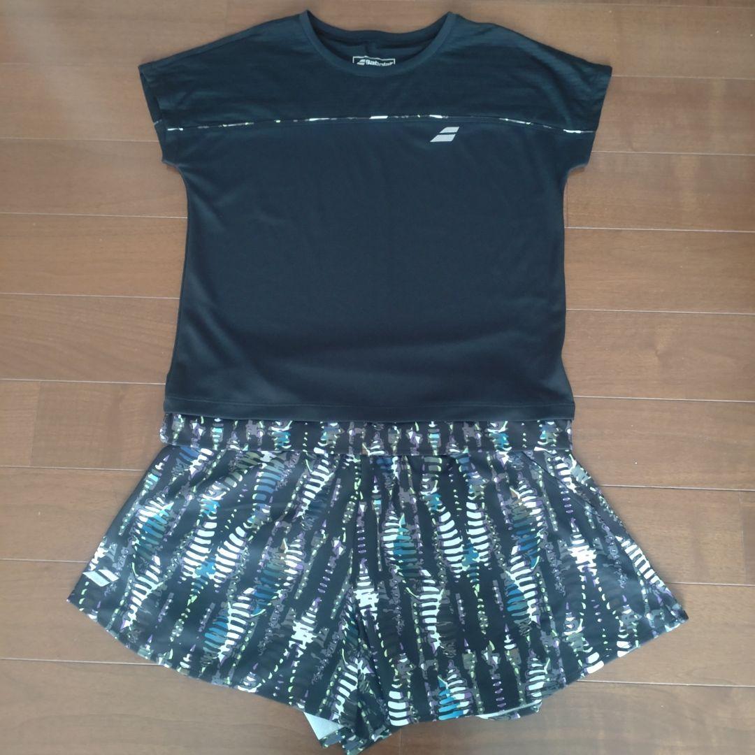 Babolat バボラ　テニスウェア セットアップ Babolat（バボラ） テニスウェア ユニセックス 「上下セット」パデッド