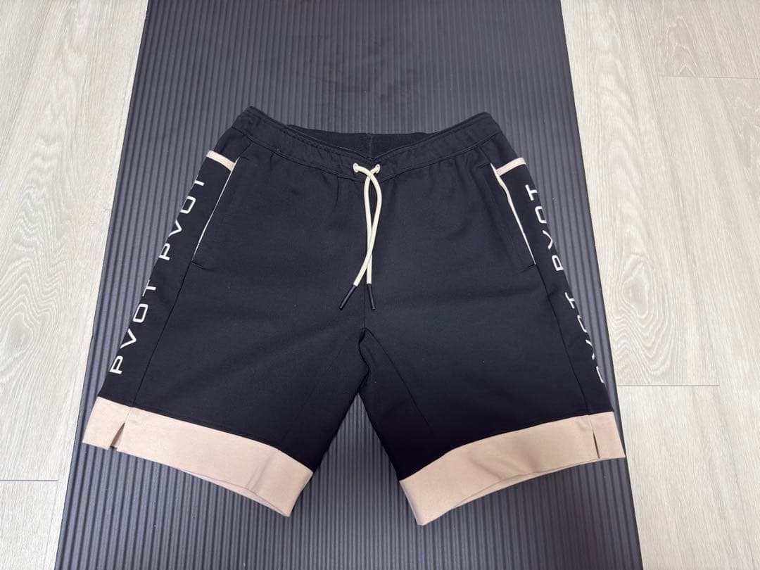PVOT ストリートショートパンツ Mサイズ Pvot Street Shorts (Black)