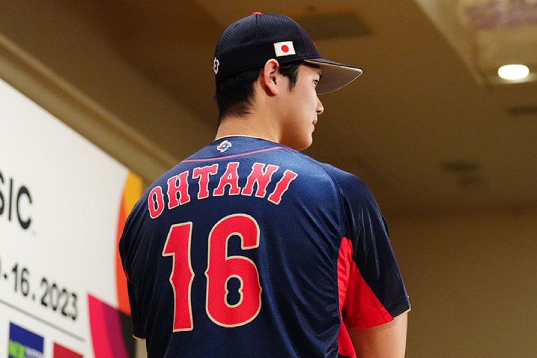 WBC 侍ジャパン日本代表 ビジターレプリカユニフォーム M 大谷翔平