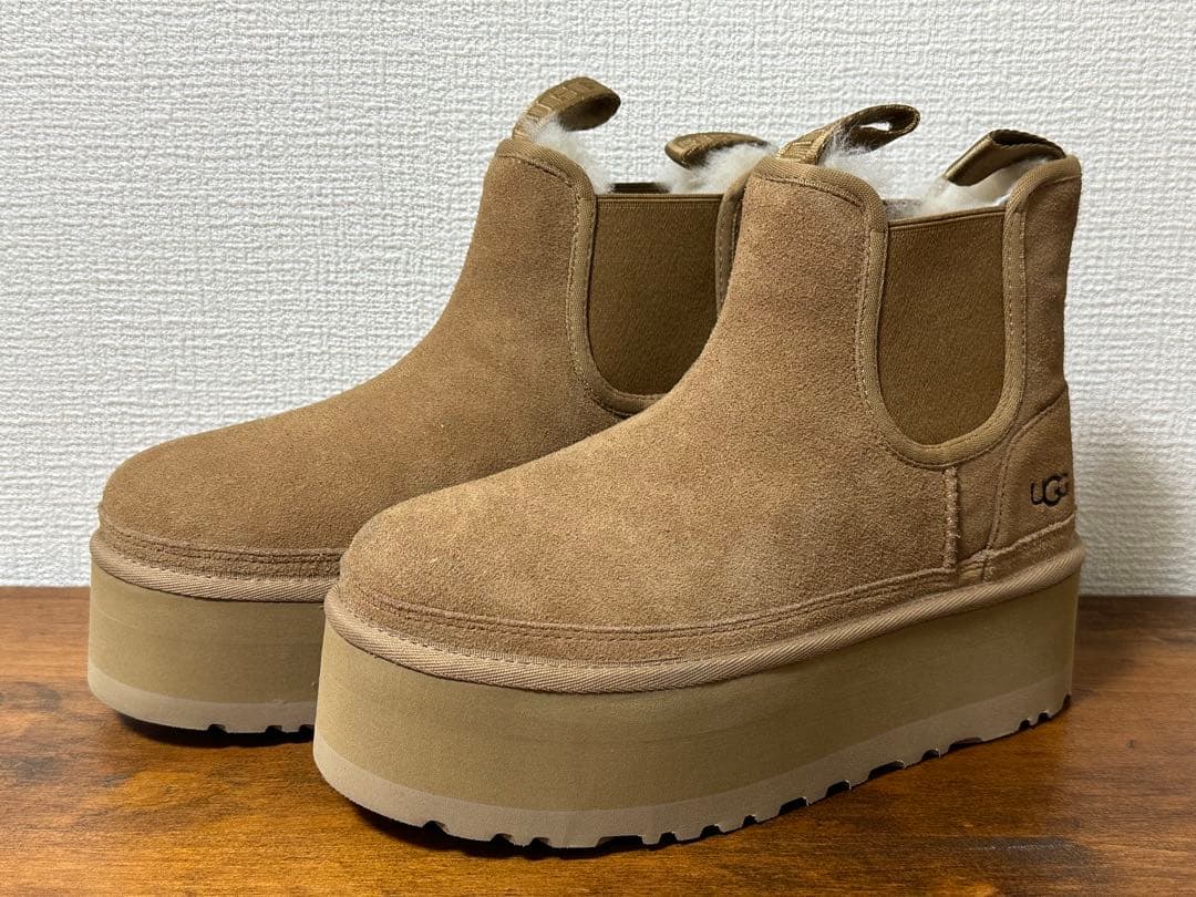 アグ　厚底ムーミンブーツ　ニューメル　プラットフォーム　チェルシー ZOZO限定】 UGG(R) / W NEUMEL PLATFORM CHELSEA / ニューメル