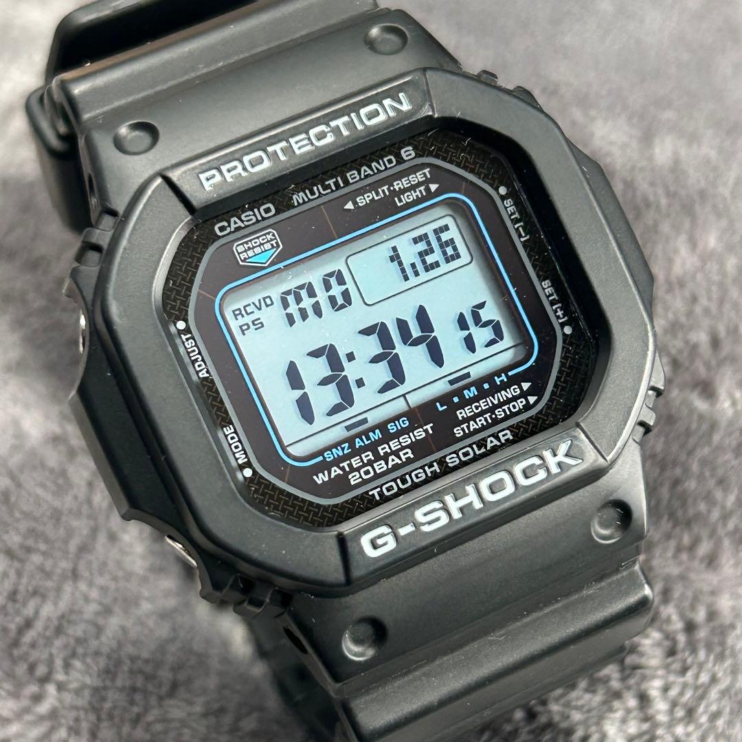 【電波ソーラー／定番スクエア】GW-M5610U G-SHOCK 良品 GW-M5610U-1JF | CASIO