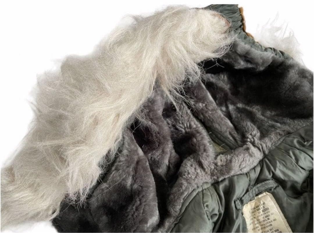 N2B実物 フライトジャケット1977年製 MIL-J-6278F ALPHA