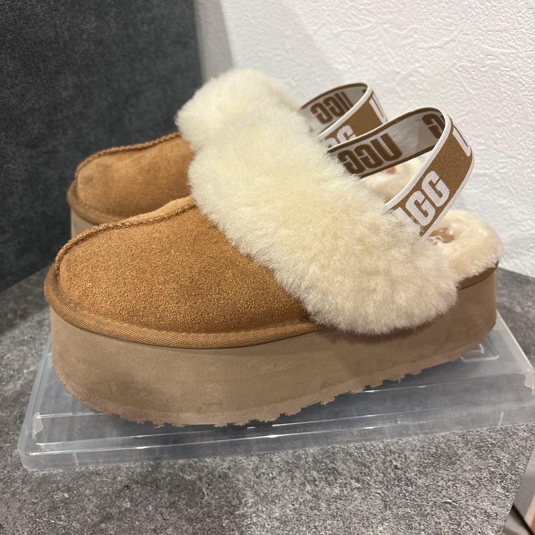 UGG ムートン　スリッポン　厚底　ファンケット 楽天市場】UGG アグ W FUNKETTE ファンケット スリッポン ムートン