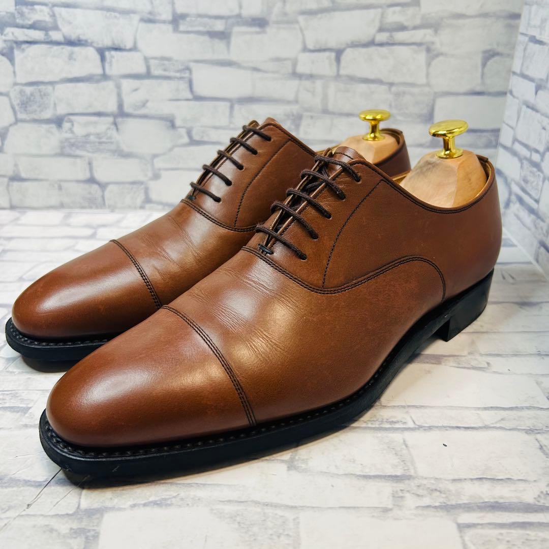 未使用級 SCOTCH GRAIN ストレートチップ 内羽根 ブラウン 25cm ストレートチップ | スコッチグレイン｜SCOTCH GRAIN｜オフィシャル