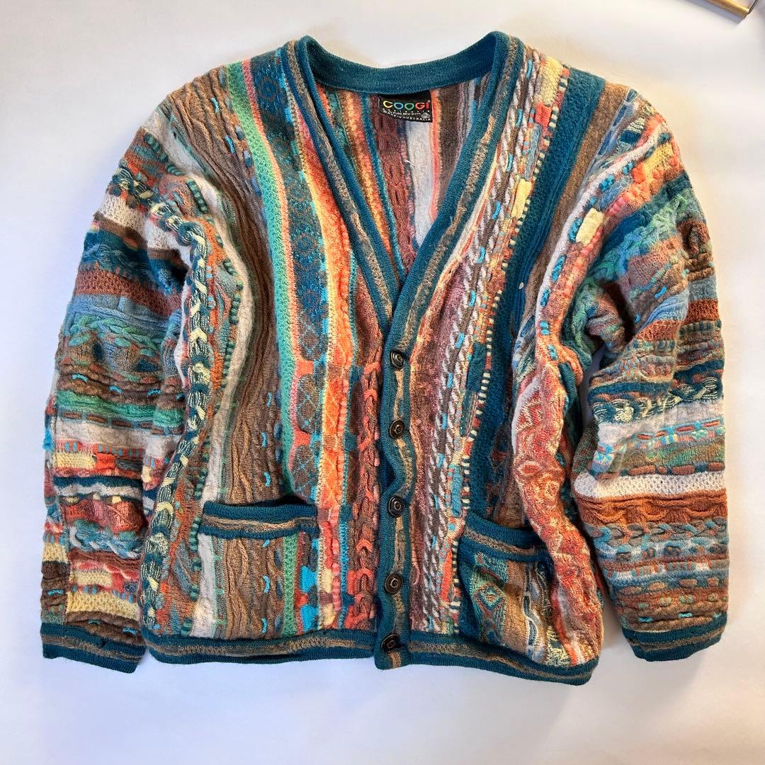 COOGI 3Dニット COOGI 3Dセーター ニット XL | 古着屋DIGDIG