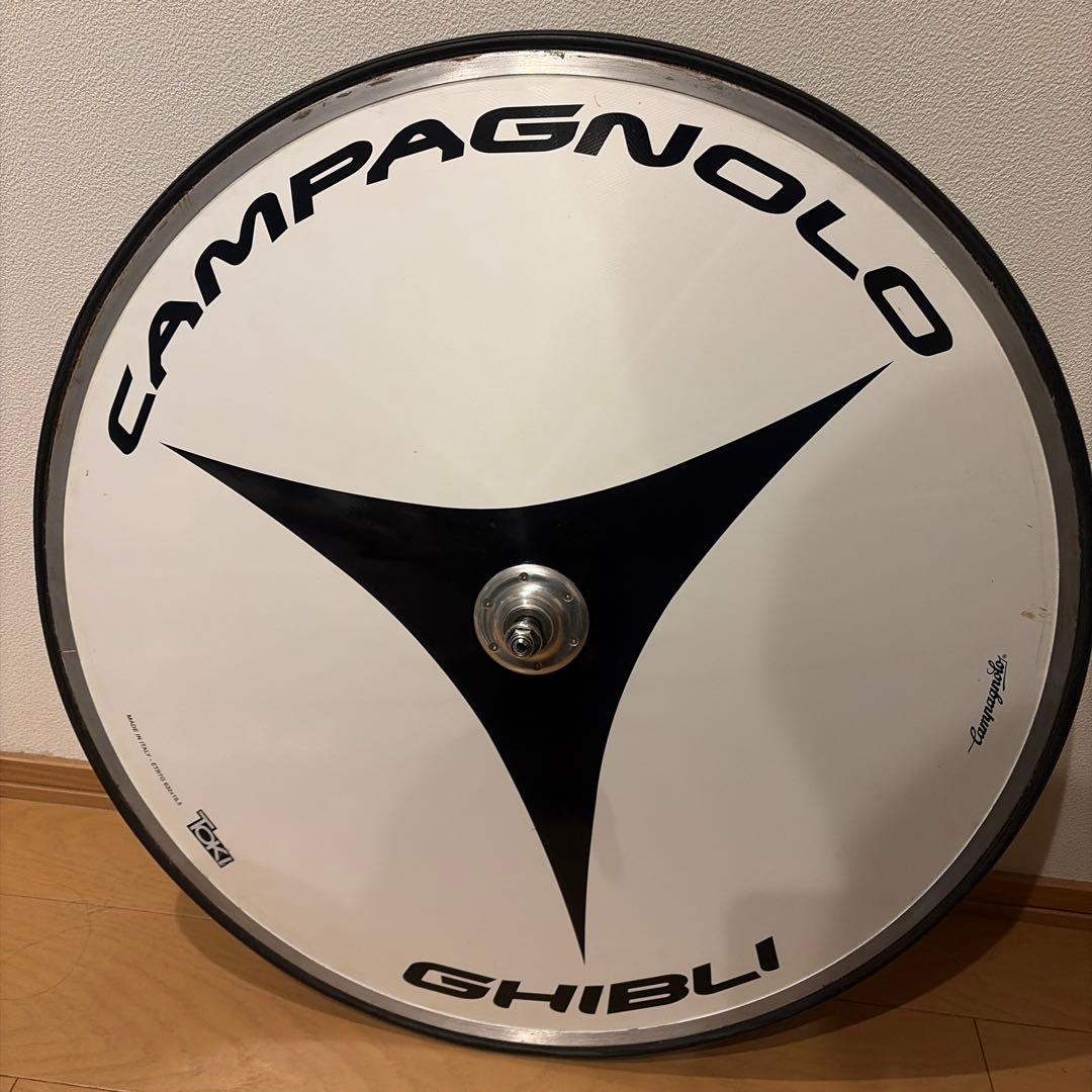 Campagnolo Ghibli ディスクホイール Campagnolo Ghibli Track Tubular Front Disc Wheel – RA Cycles