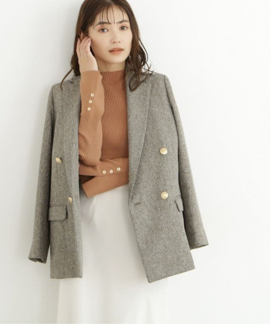 【Oggi掲載】ツィーディーダブルジャケット IENA｜&NAVY ツィーディーダブルジャケット | Rakuten Fashion(楽天