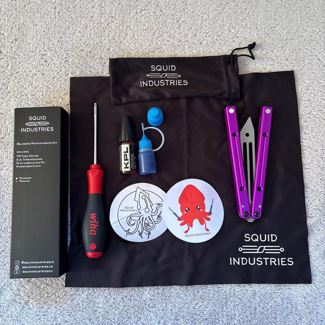 SQUID INDUSTRIES メンテナンスキット&トレーナーセット Amazon | Squid Industries メンテナンスキット | フライスチップ