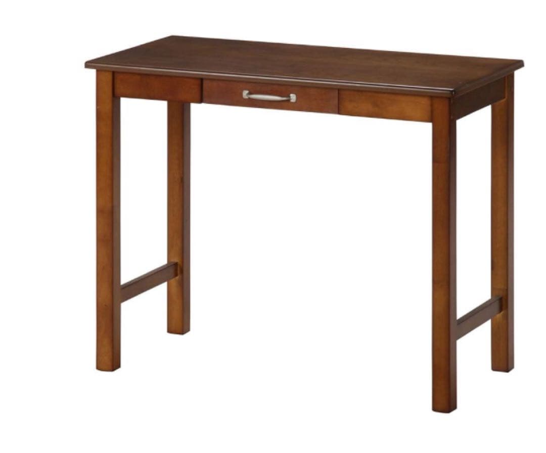 不二貿易　デスク 机 幅90×奥行45×高さ72cm ミディアムブラウン Amazon.co.jp: 不二貿易(Fujiboeki) デスク 机 幅90×奥行45×高さ72cm