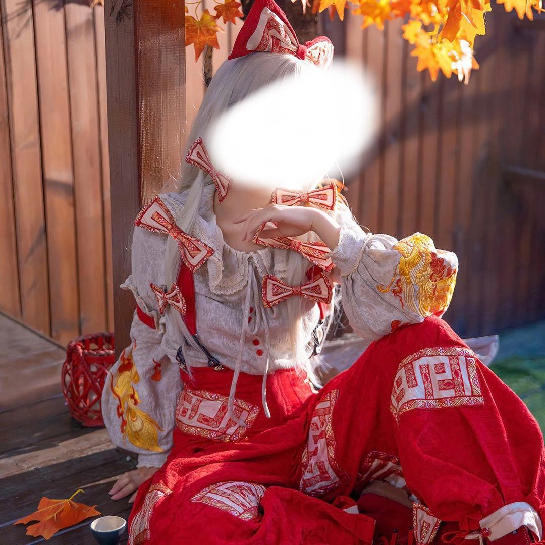 森森仙藤原妹紅コスプレアレンジ衣装Mサイズ 2026年最新】藤原妹紅 コスプレの人気アイテム - メルカリ