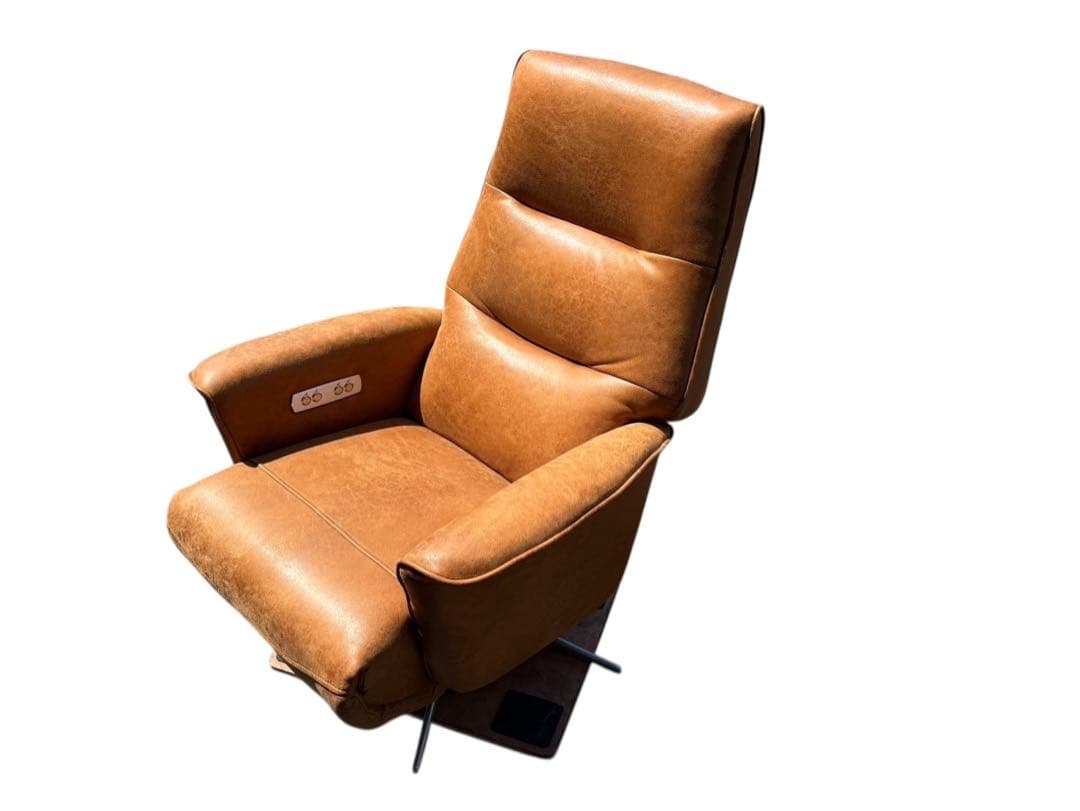 ELENORE エレノア パーソナルチェア レザーテックス 電動リクライニング エレノア パーソナルチェア | RELAX FORM (リラックスフォーム)
