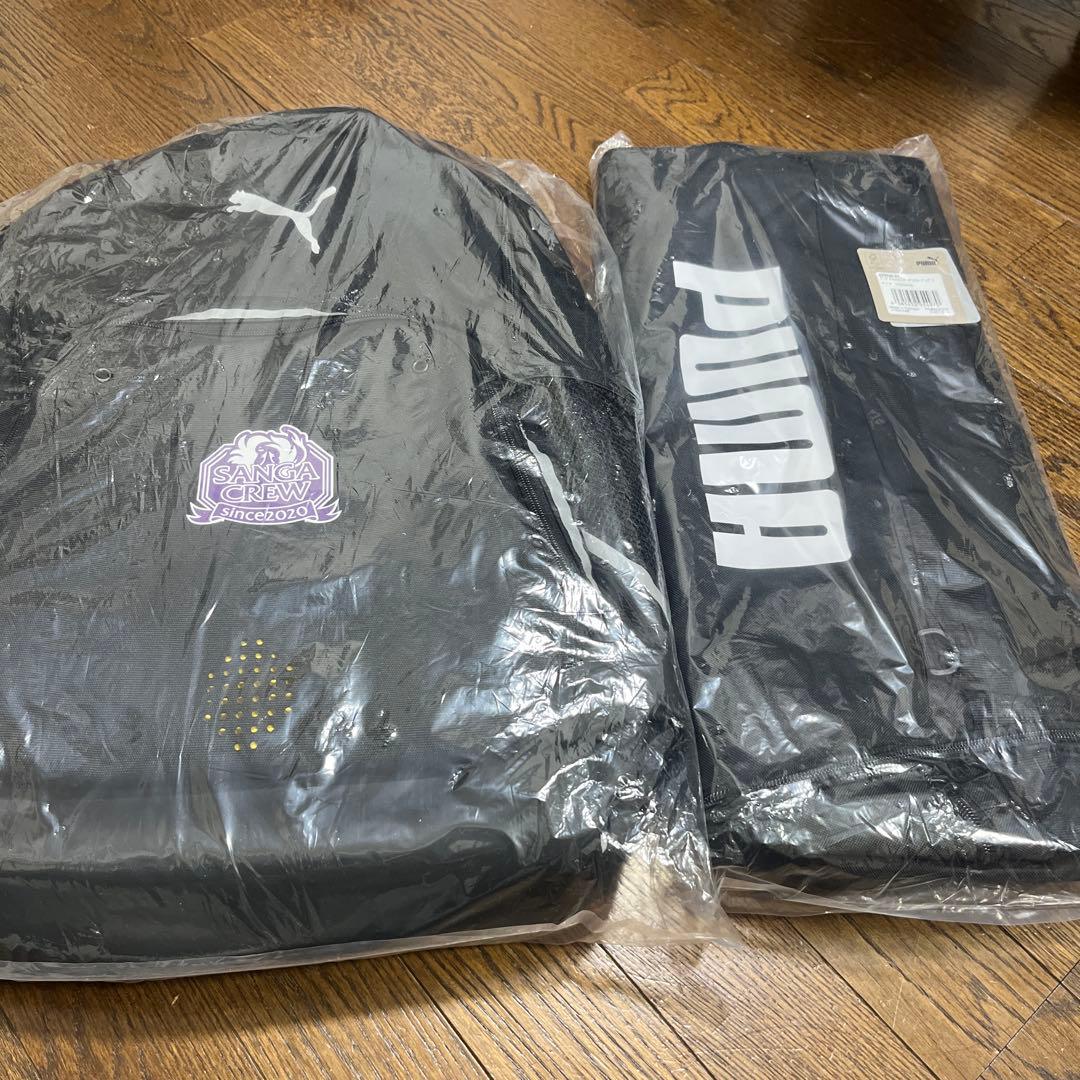 京都サンガF C バックパック&ダッフルバック2025 9/23(火・祝)町田戦】オフィシャルグッズ新商品（PUMA フェーズバック