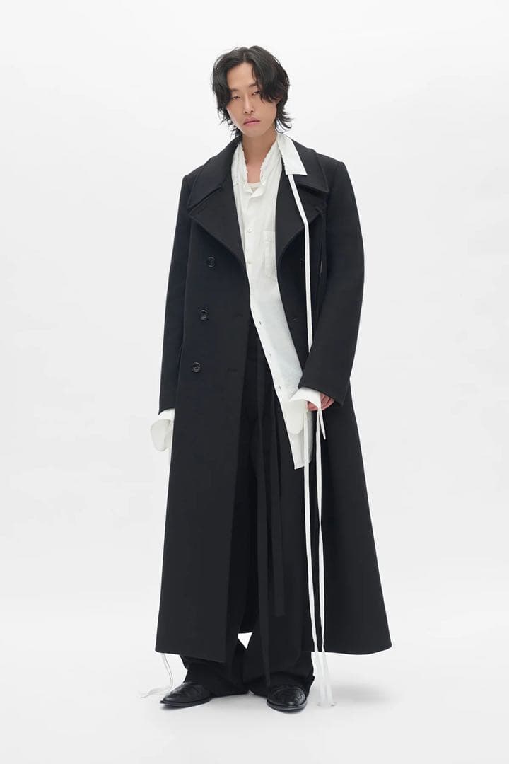 【まなふぃ】anndemeulemeester コート STYLING” ※コートはメンズレディース共に着用可 model: 166cm Outer