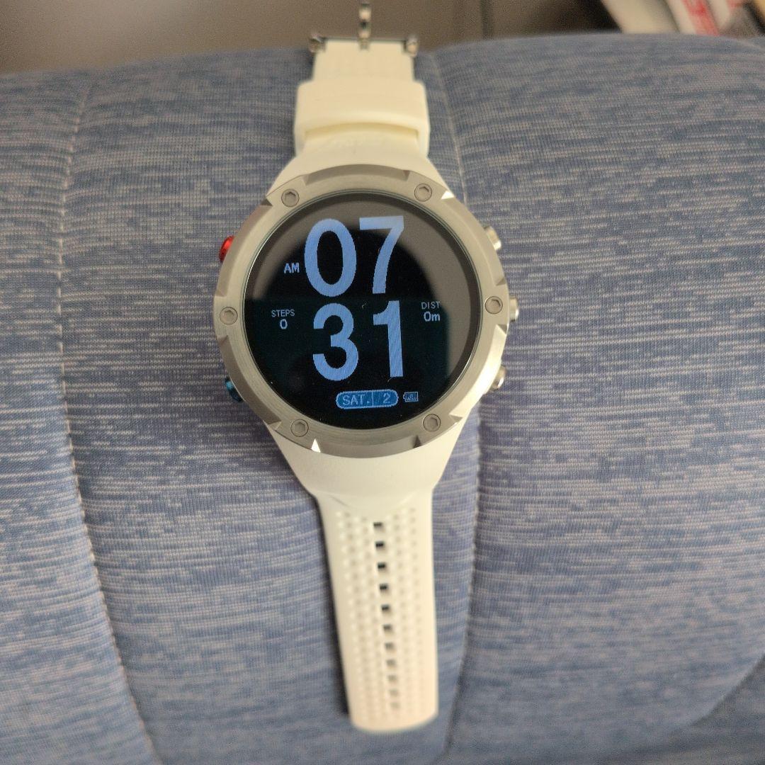 Shot Navi Evolve PRO ホワイト 腕時計型GPSゴルフナビ Shot Navi Evolve PRO Touch ホワイト 【返品