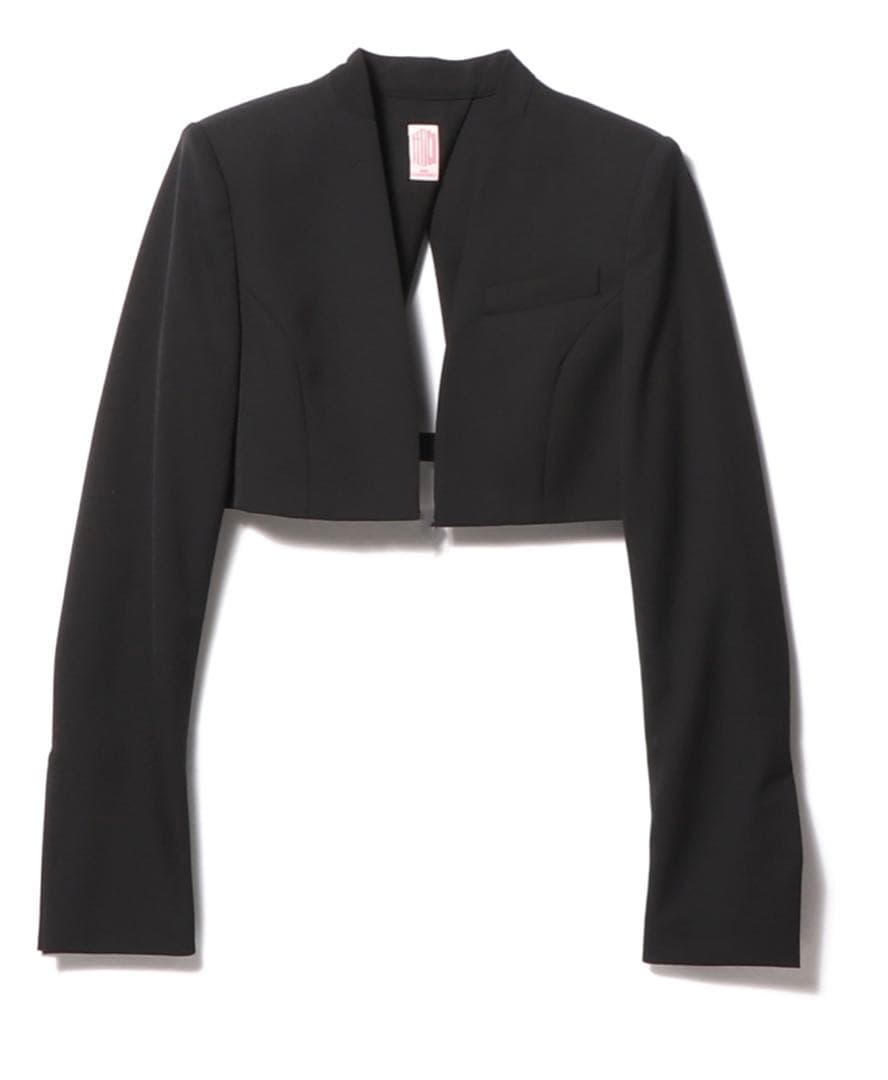 FETICO フェティコ SHORT JACKET 25AW】FETICO フェティコ / Boucle knit short jacket / ニット