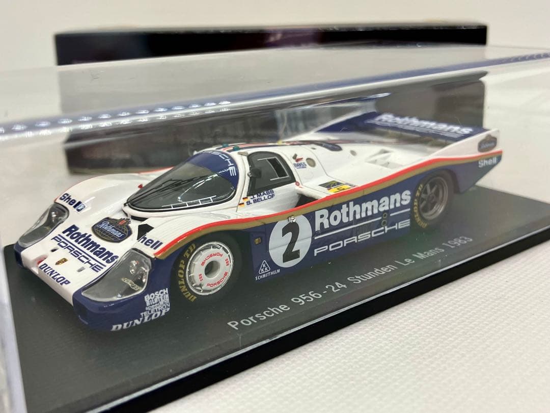 ★ロスマンズ ポルシェ 956★S.ベロフ/J.マス★限定800個★1/43★ 1/43 ロスマンズ ポルシェ 956 #1 J イクス/J マス 1982 WEC JAPAN