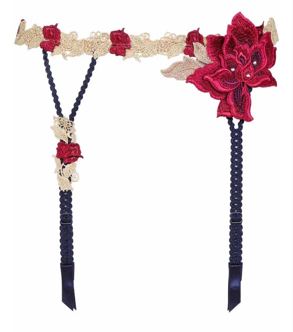 WACOALサルート店舗限定90gオペラ座の怪人ガーターベルトM Wacoal - サルート 90グループ オペラ座の怪人 ソングM KO 店舗限定