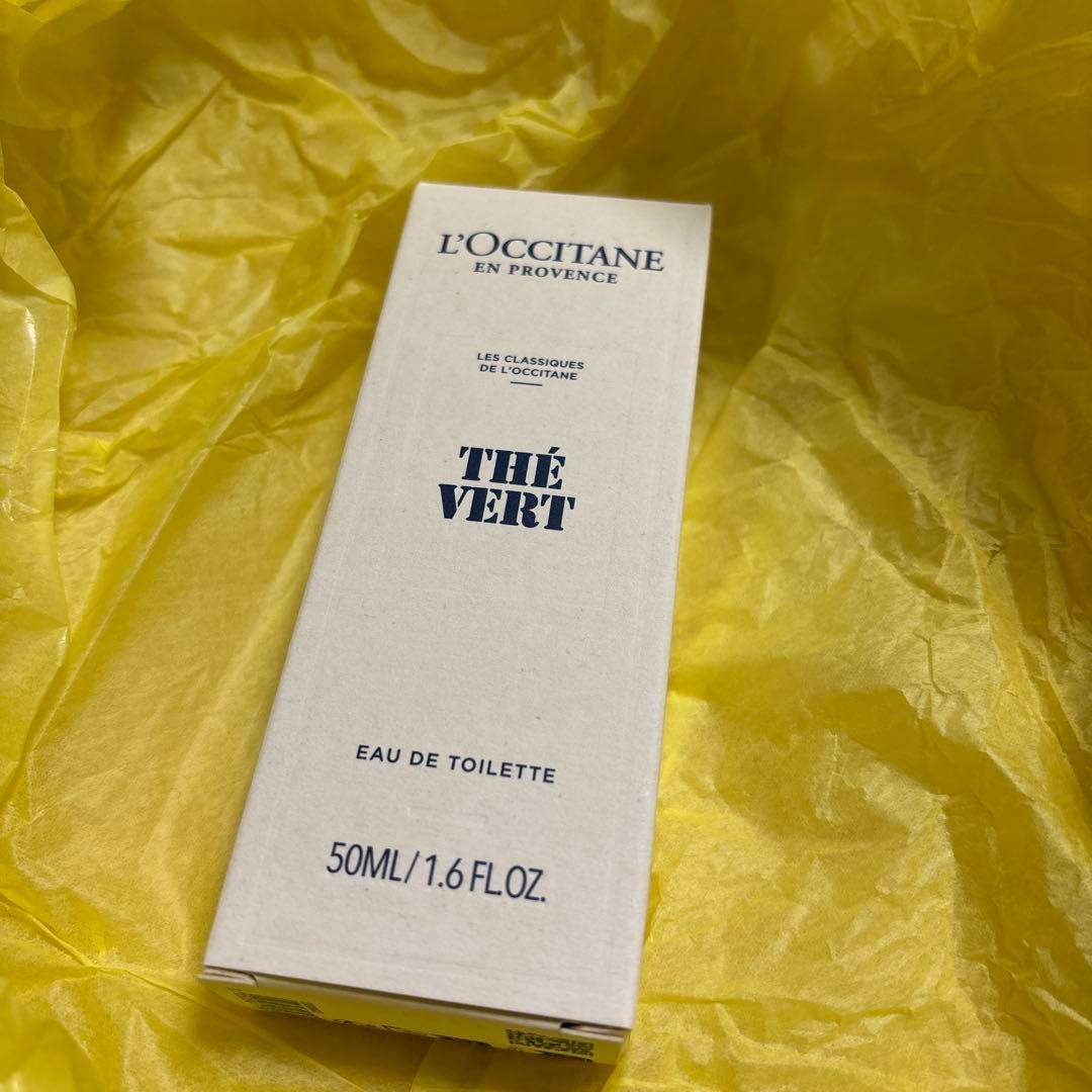 ロクシタン数量限定 未使用 グリーンティ50mlオードトワレ/外箱付 L'OCCITANE（ロクシタン） 香水 セドラ オードトワレ 50mL レディース