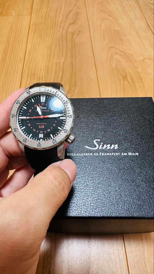 【専用】Sinn U2 ダイバーズウォッチ ラバーベルト ジン特殊時計会社 | 時計専門店GMTのブログ
