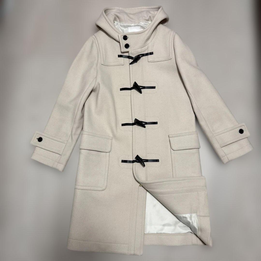 BABYLONE ダッフルコート 中古・古着通販】BABYLONE (バビロン) ロングダッフルコート グリーン