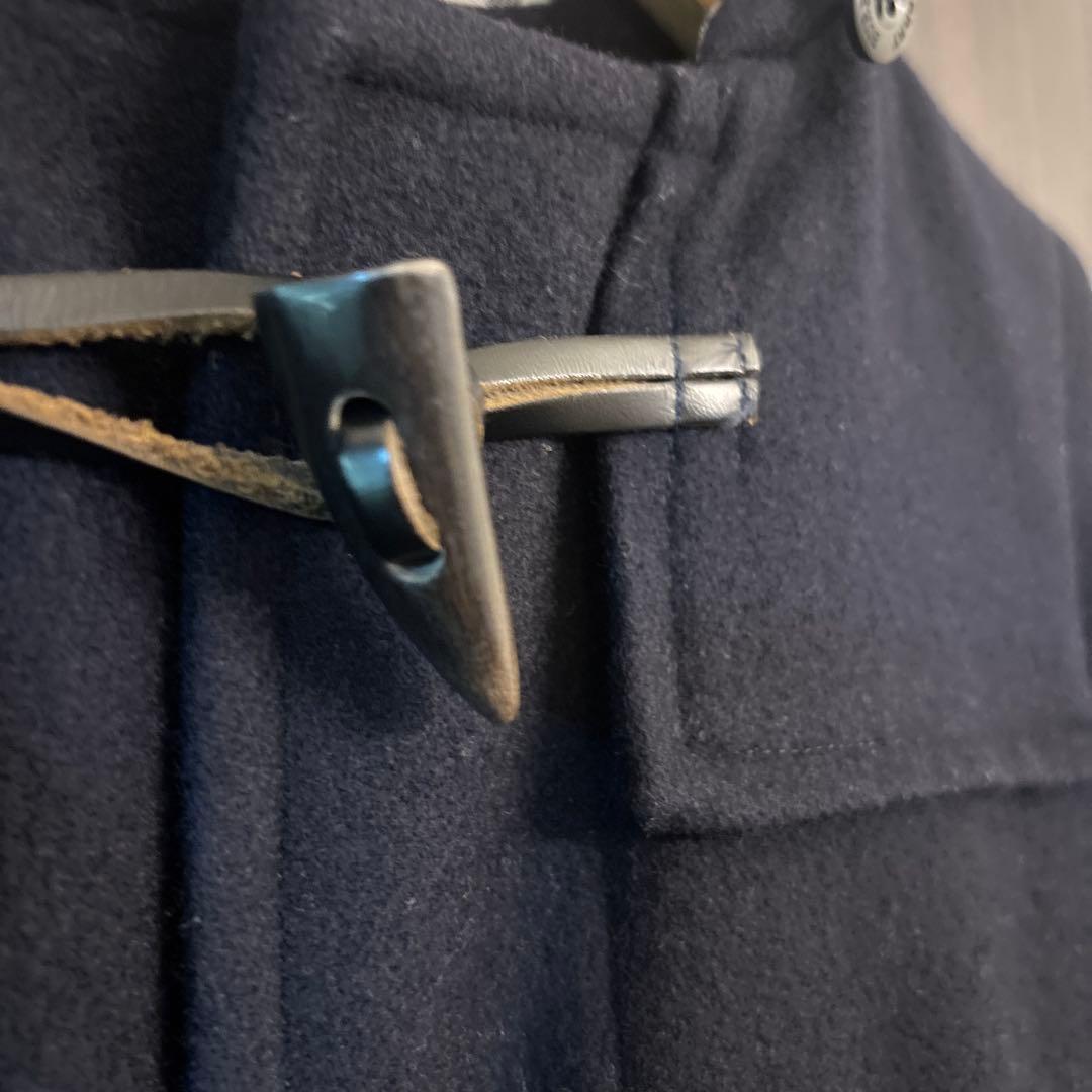 バーバリー Burberry ウール ダッフルコート ネイビー 130cm - メルカリ