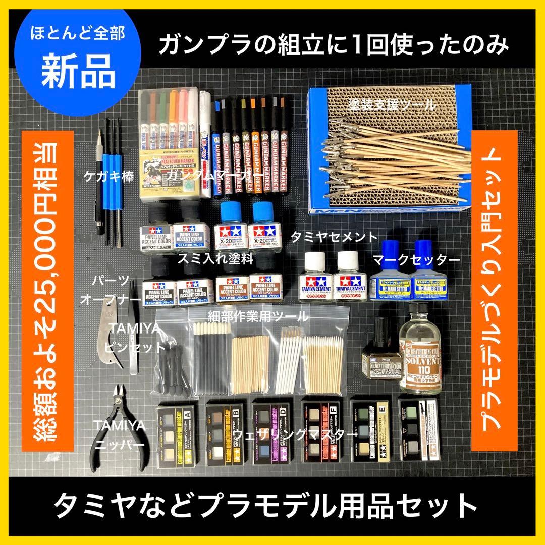 【ほとんど新品】プラモデル製作用ツールセット タミヤ タミヤ ベーシックツールセット（6点セット）|【堀商店】景品・販促品